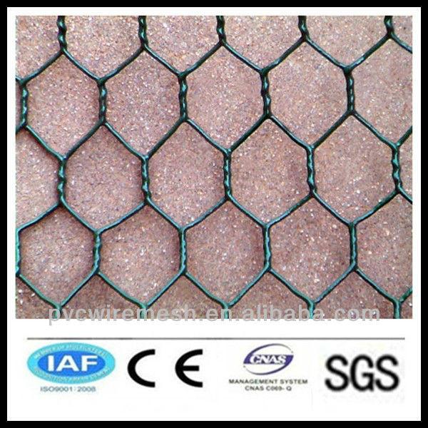 alibaba China wholesale CE&amp;ISO certificated 1/2 inch pvc coated hexagonal wire mesh(pro manufacturer) #1 image