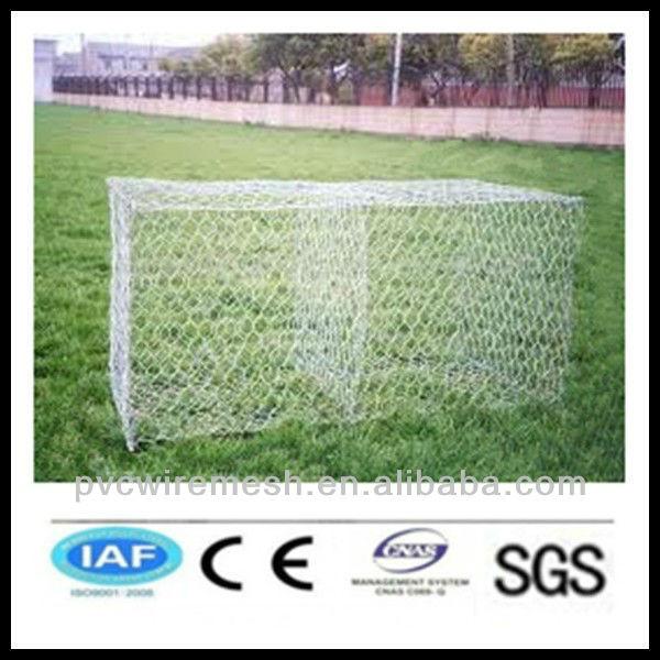 alibaba China wholesale CE&amp;ISO certificated pvc gabion baskets/gabion wire mesh(hexagonal wire netting)(pro manufacturer) #1 image