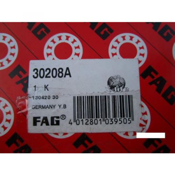  30208A Tapered Roller Bearing Cone &amp; Cup Set(=2    ) #2 image