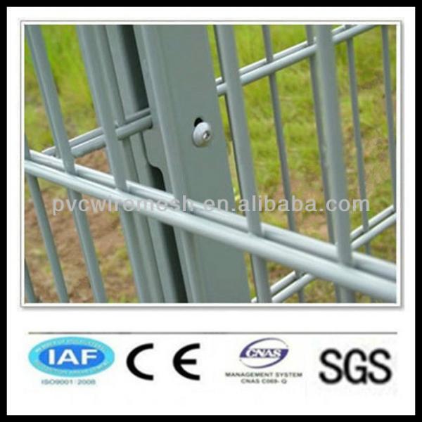 wholesale Powder Coated CE&amp;ISO certificated Double Wire Fence(professional manufacturer) #1 image