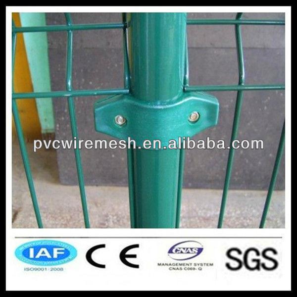 PVC coated/ Galvanized Double wire mesh fence #1 image