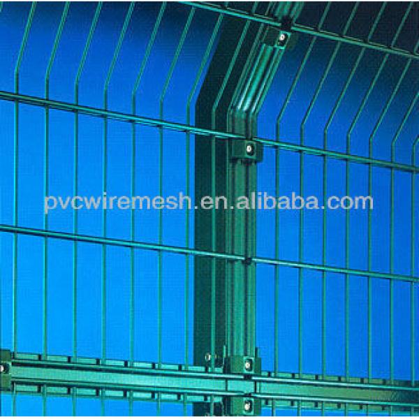Chinese Powder Coated CE&amp;ISO certificated Double Wire Mesh Fence(professional manufacturer) #1 image