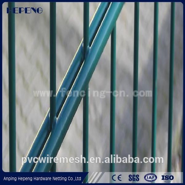 Anping hepeng welded steel wire double wire fence #4 image