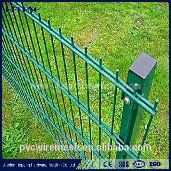 Professional welded steel wire Double wire fence #1 image