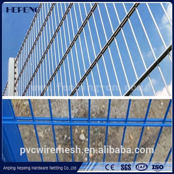 Professional welded steel wire Double wire fence #4 image