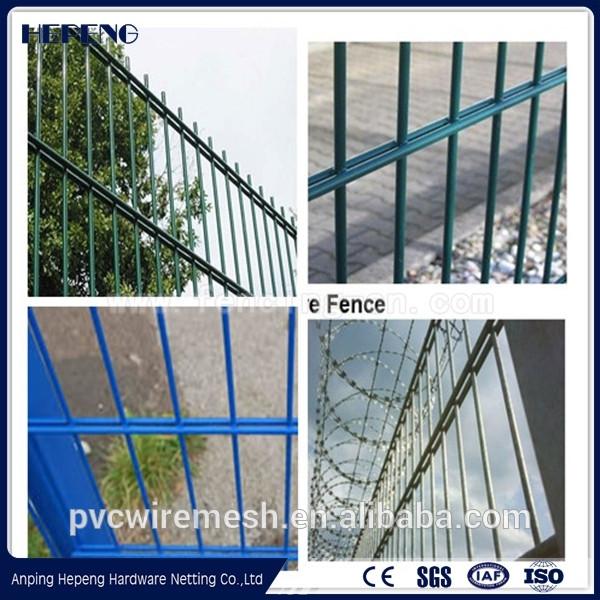 Gold supply double wire mesh fence/double fence ISO 9001 #1 image