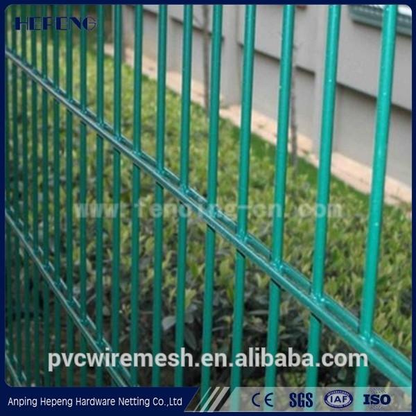 Gold supply double wire mesh fence/double fence ISO 9001 #2 image