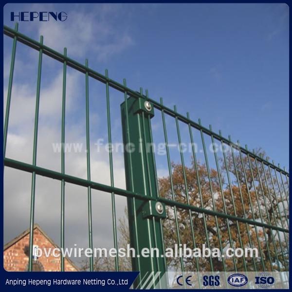Gold supply double wire mesh fence/double fence ISO 9001 #4 image