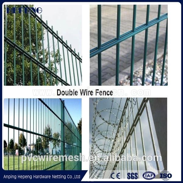Hepeng factory welded steel wire double wire fence #2 image
