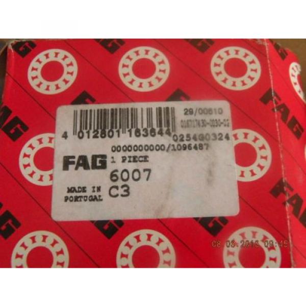 NEW FAG 6007 C3 bearing #3 image
