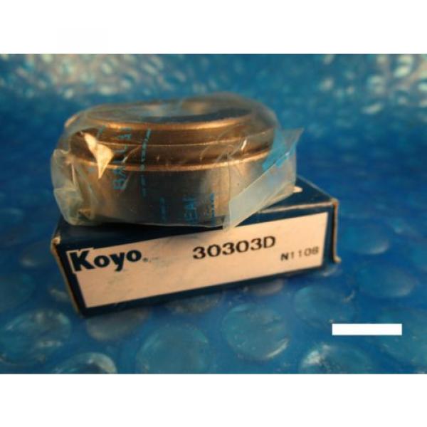 KOYO Cone and Bearing Set 30303D, 30303 D (=2 FAG, SKF, NSK, NTN 4T, SNR) #1 image