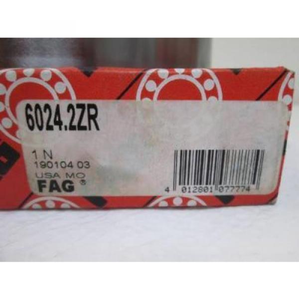 FAG 6024-2ZR Single Row Ball Bearing  **New in Factory Box** #4 image