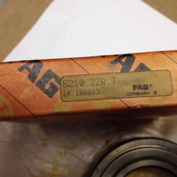 FAG 6210.2ZR.T, Deep Groove Single Row Bearing 50x90x20mm, Made-In-Germany #2 image