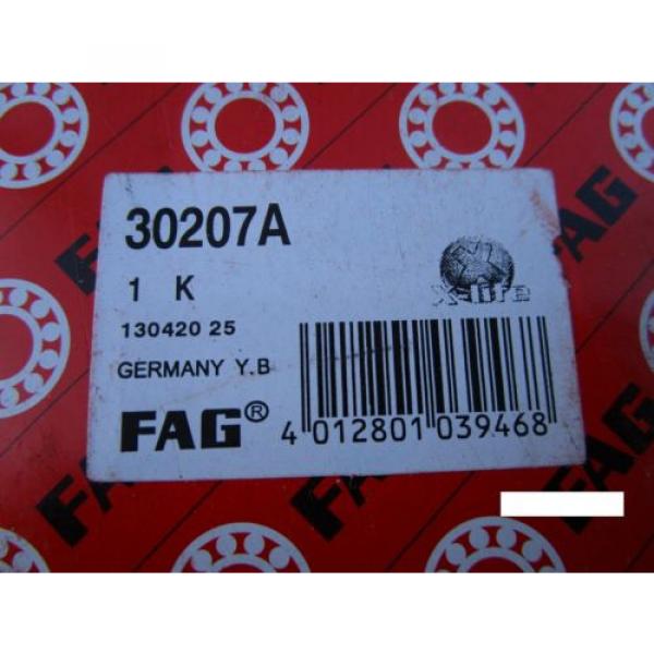 Fag 30207A Tapered Roller Bearing Cone &amp; Cup Set(SKF, NSK ,SNR,KOYO, NTN) #2 image