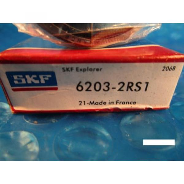 SKF 6203 2RS1, Single Row Radial Ball Bearing (FAG, NTN VV, NSK, Fafnir 203) #2 image