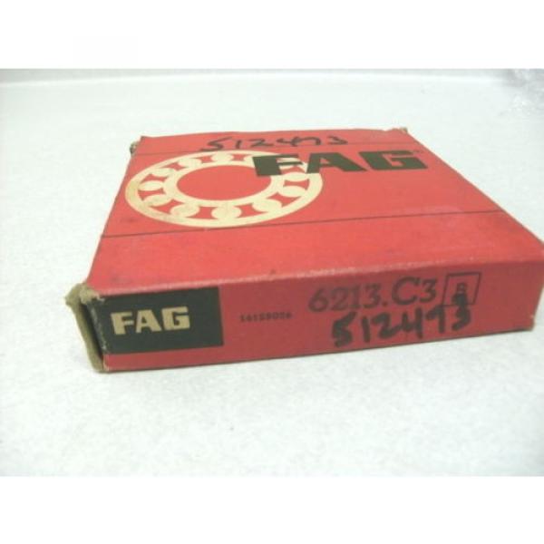 FAG BEARING 6212 C3 GERMANY, NEW OLD STOCK #1 image