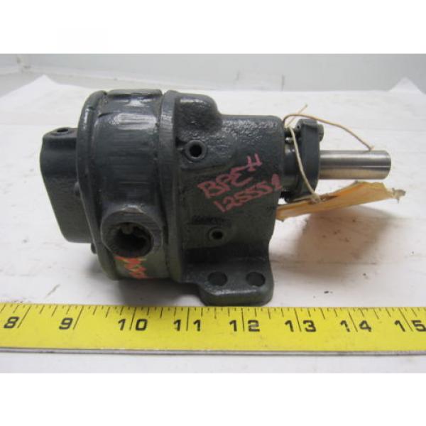Brown &amp; Sharpe No. 1 Hydraulic Rotary Gear Pump 1.1 GPM at 200PSI 9/16&#034; Shaft #1 image