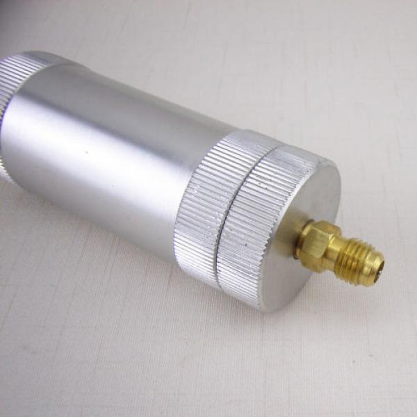 Auto A/C Oil&amp;Dye Liquid Filling Cylinder Injector Filler Tube Tool R134a R12 R22 #5 image