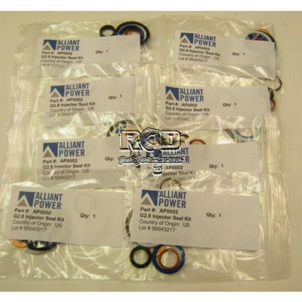 6.0L Powerstroke Diesel Injector O-ring Kit (includes HP oil rail seal) #1 image