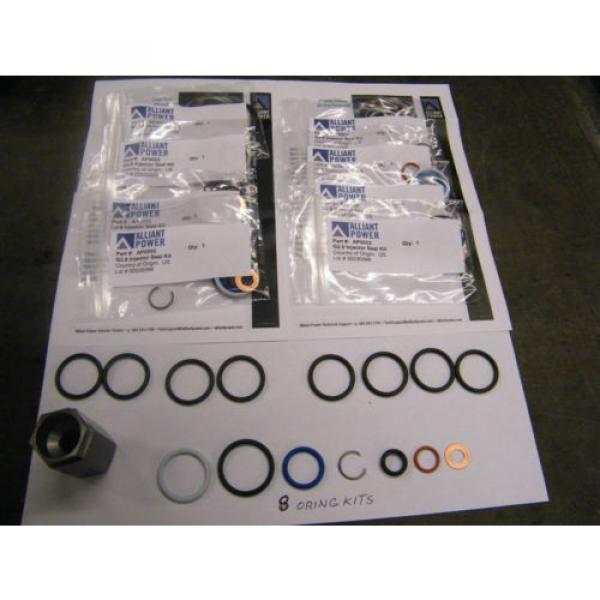 Ford 6.0L Powerstroke Oil Rail Leak Repair Kit,Tool,O-rings,+ Injector Seal Kits #1 image