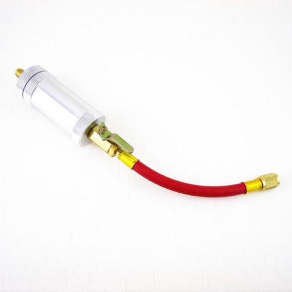 Auto A/C Oil&amp;Dye Liquid Filling Cylinder Injector Filler Tube Tool R134a R12 R22 #4 image