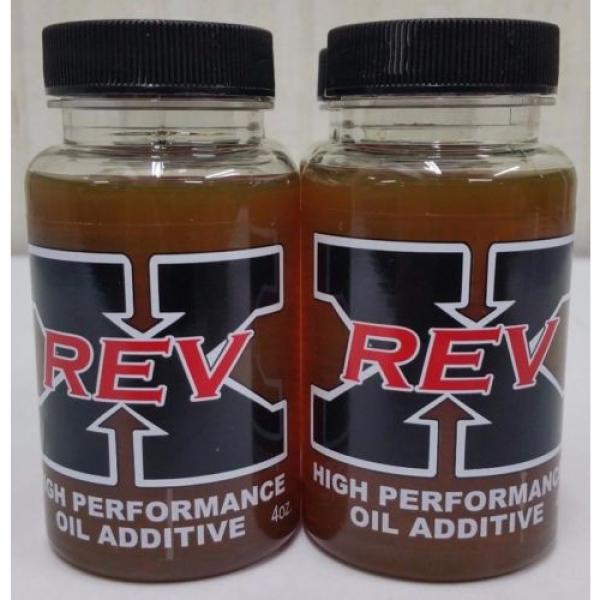Rev-X Oil Treatment Additive (2) 4oz. Bottles Rev X Fix injector Stiction Heui #1 image