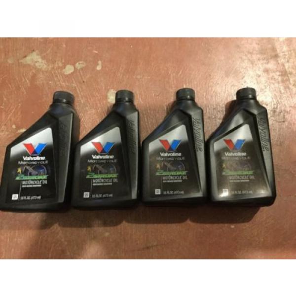 Valvoline Snowmobile Motorcycle 2-cycle Injector Oil 4 x 16oz bottels #1 image