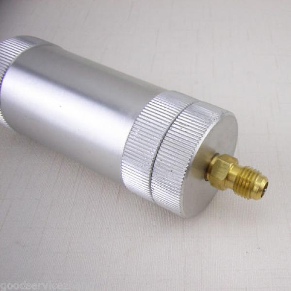 Auto Liquid Filling Oil Cylinder injector Filler Tube R134a R12 R22 600-3000PSI #2 image