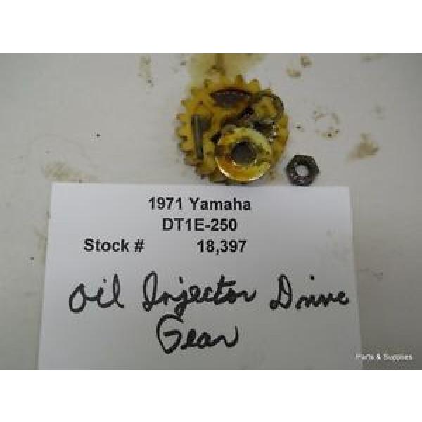 1971 71 Yamaha DT1E 250 Oil Injector Drive Gear #1 image