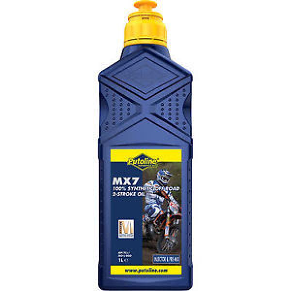 PUTOLINE MX7 Race TWO STROKE OIL full synthetic 1LTR LITRE pre mix &amp; injector #1 image