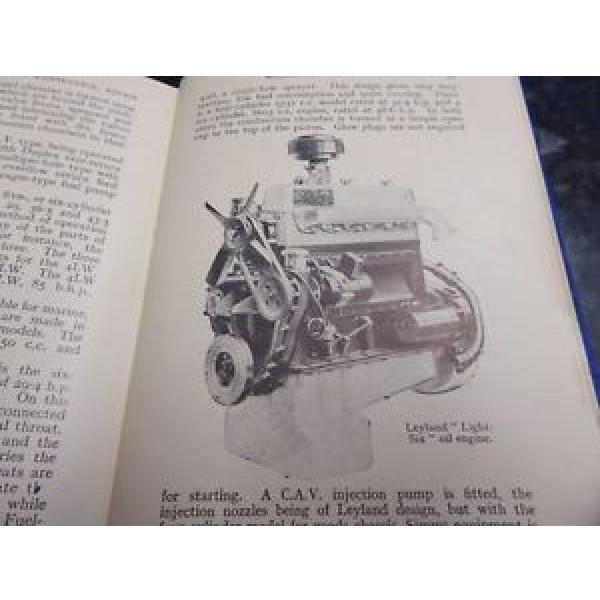 LATE 1940S DIESEL ENGINE BOOK SUPERB DETAIL OF EARLY OIL ENGINES INJECTORS ETC #1 image