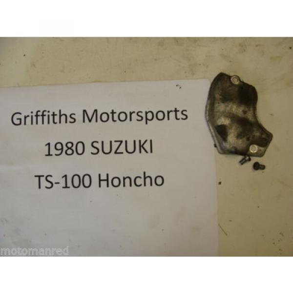 80 Suzuki TS100 TS 100 Honcho OIL INJECTION PUMP COVER CASE SIDE PLATE INJECTOR #1 image