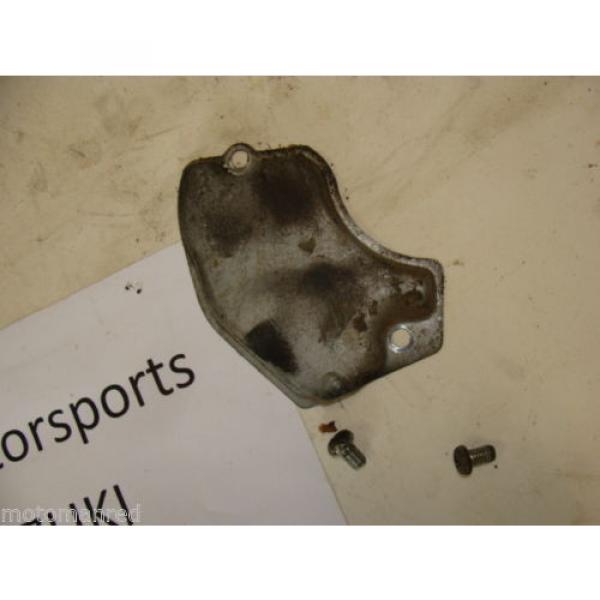 80 Suzuki TS100 TS 100 Honcho OIL INJECTION PUMP COVER CASE SIDE PLATE INJECTOR #2 image