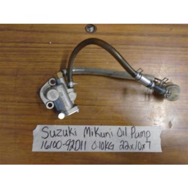 Suzuki 8hp 9.9hp Mikuni Oil injection injector pump 16100-92D11 #1 image