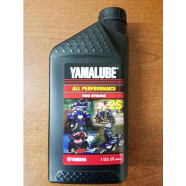 Yamaha 2S 2-Stroke Injector Premium Quart Oil YZ KX CRF XR CR RM DR Yamalube #1 image