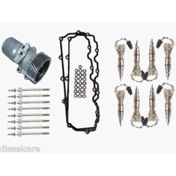 Ford 6.0 6.0L Powerstroke Diesel Injectors and High pressure oil pump superkit #1 image