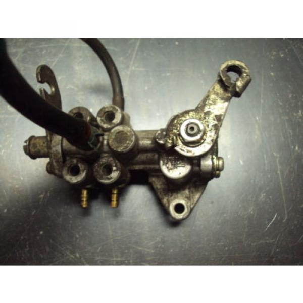 87 1987 INDY 650 POLARIS TRIPLE SNOWMOBILE INJECTION OIL PUMP INJECTOR #2 image