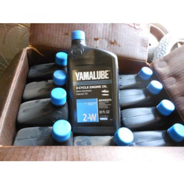 12 Quarts Yamaha Yamalube 2-W Watercraft Marine 2 Stroke Injector Oil #1 image