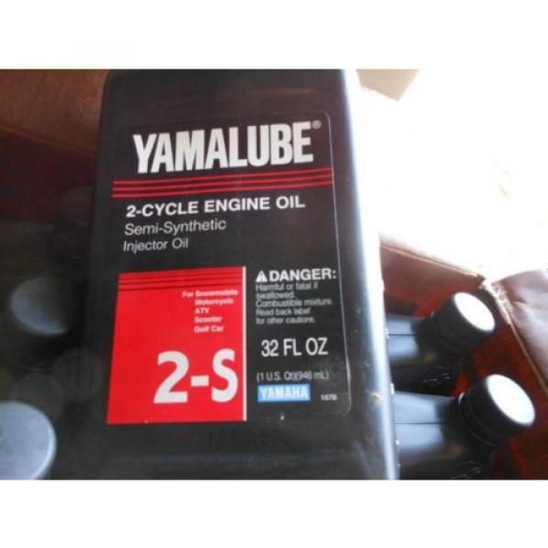 12 Quarts Yamaha Yamalube 2-S 2 Cycle Engine Injector Oil Semi-Synthetic #2 image