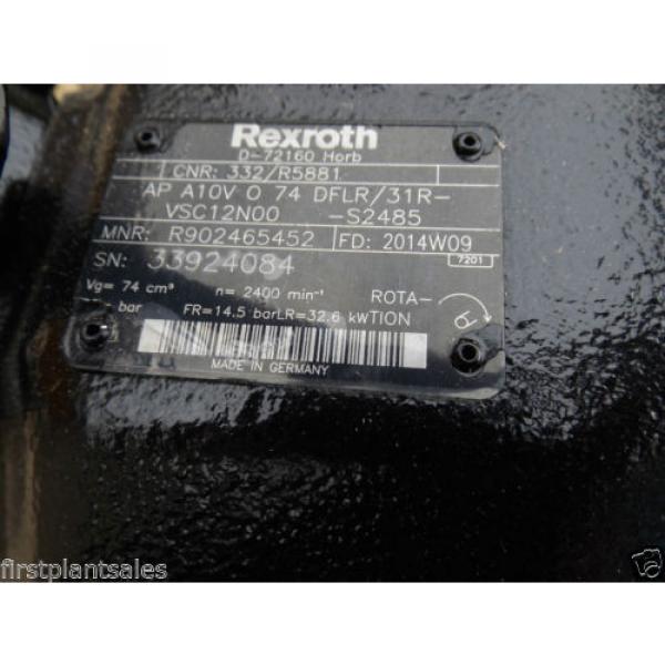 JCB 8065 Rexroth Hydraulic Pump P/N 332/R5881 #3 image