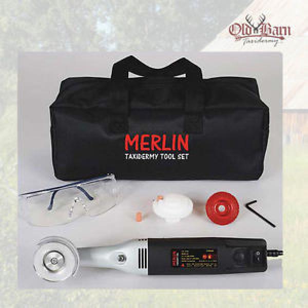 MERLIN TAXIDERMY FLESHING AND MOUNTING TOOL SET 110V VARIABLE SPEED 20001 #1 image