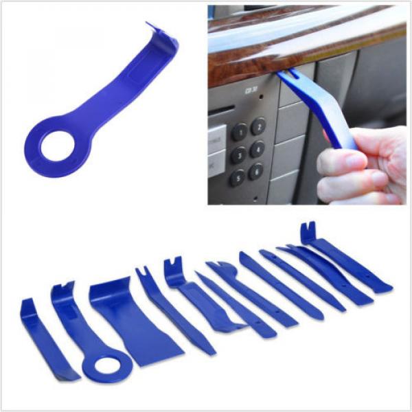 11in1 DIY Blue Vehicles Interior Audio Radio CD Recorder Removal Mounting Tools #1 image