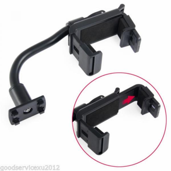 360° Car Autos Portable Rear View Mirror Cellphone Holder Bracket Stand Support #3 image