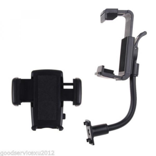 360° Car Autos Portable Rear View Mirror Cellphone Holder Bracket Stand Support #5 image