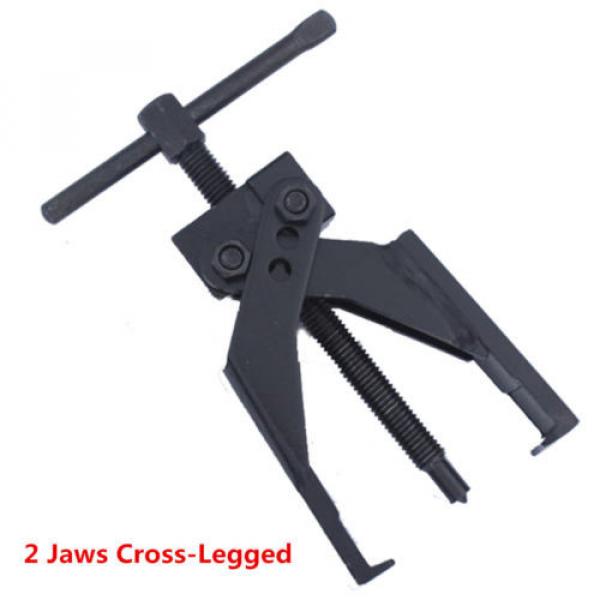 2   Jaws Cross-Legged Vanadium chromium steel Gear Bearing Puller Extractor Tool #1 image