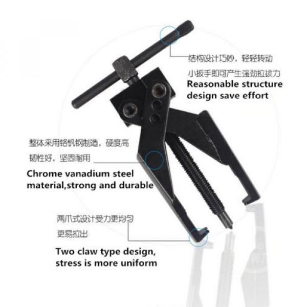 2-Jaw   Cross-Legged Chrome steel Gear Puller Up to 70mm Bearing Extractor Puller #4 image