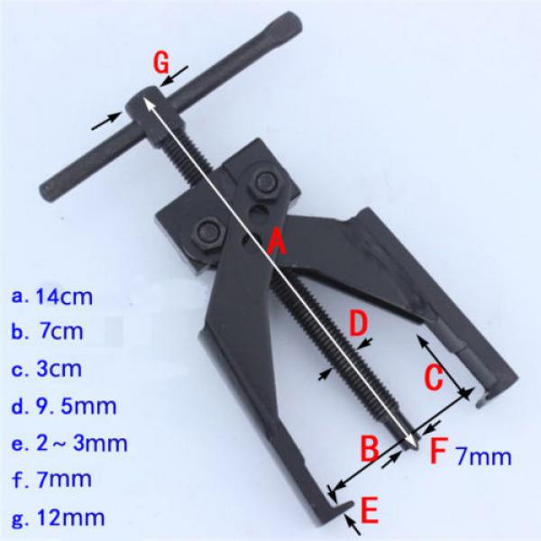 Universal   2Jaws Cross-Legged steel Gear Bearing Puller Extractor Tool Up to 70mm #5 image
