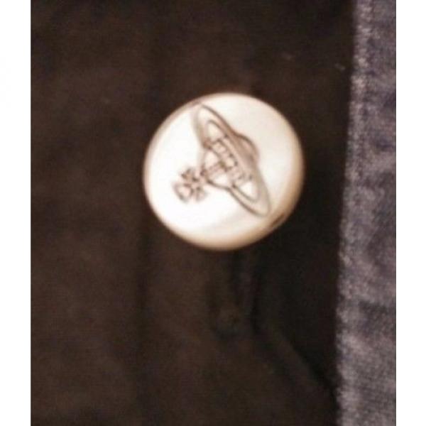 Rare   Vivienne Westwood MAN 100% Cotton Cross Bearing Orb Shirt Size II UK M #4 image