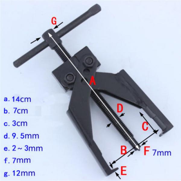 Portable   Vehicle Car 2-Jaw Cross-legged Bearing Puller Extractor Tool Up To 70mm #5 image