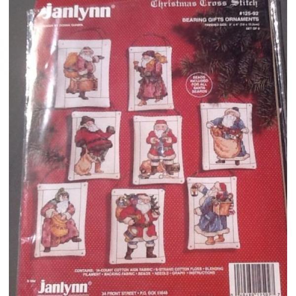 Janlynn   Bearing Gifts ornaments cross stitch kit #2 image